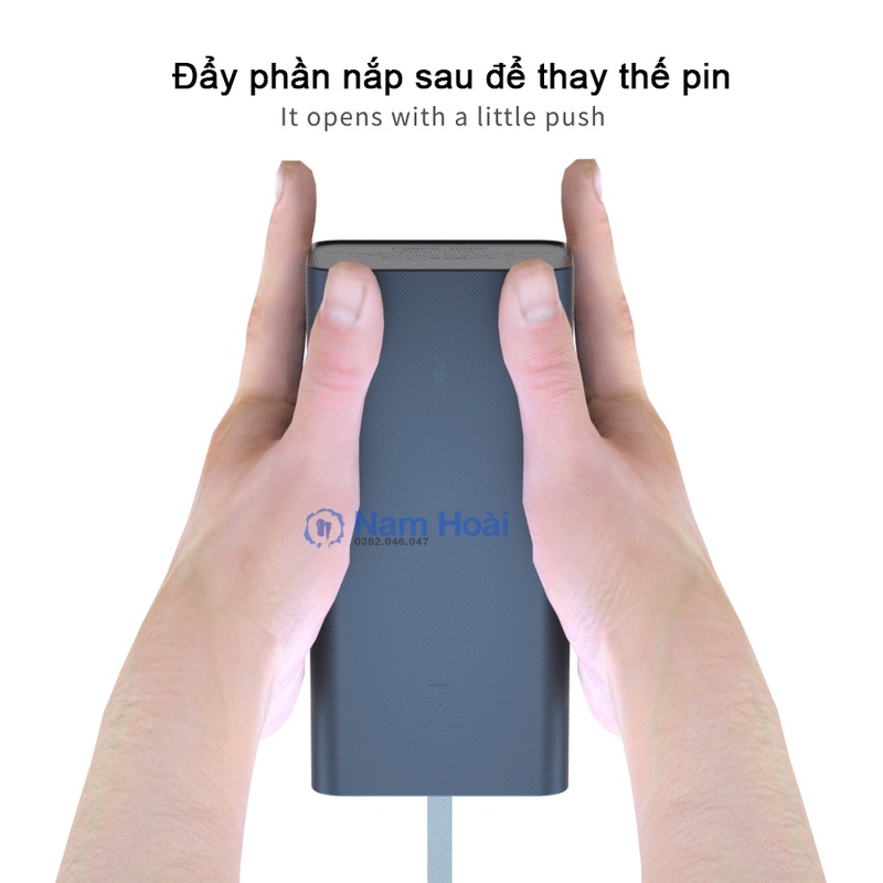 Box sạc dự phòng 21 cell pin 18650 sạc nhanh QC,PD 3.0 22.5W, sạc nhanh không dây 15W (Không gồm pin)