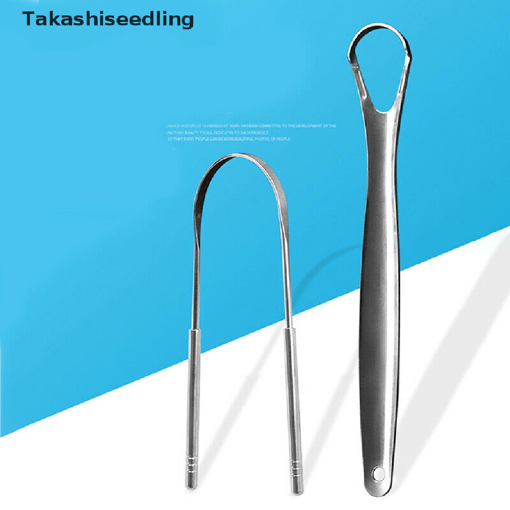 Set 1 / 2 Dụng Cụ Vệ Sinh Lưỡi Thép Không Gỉ Tiện Lợi