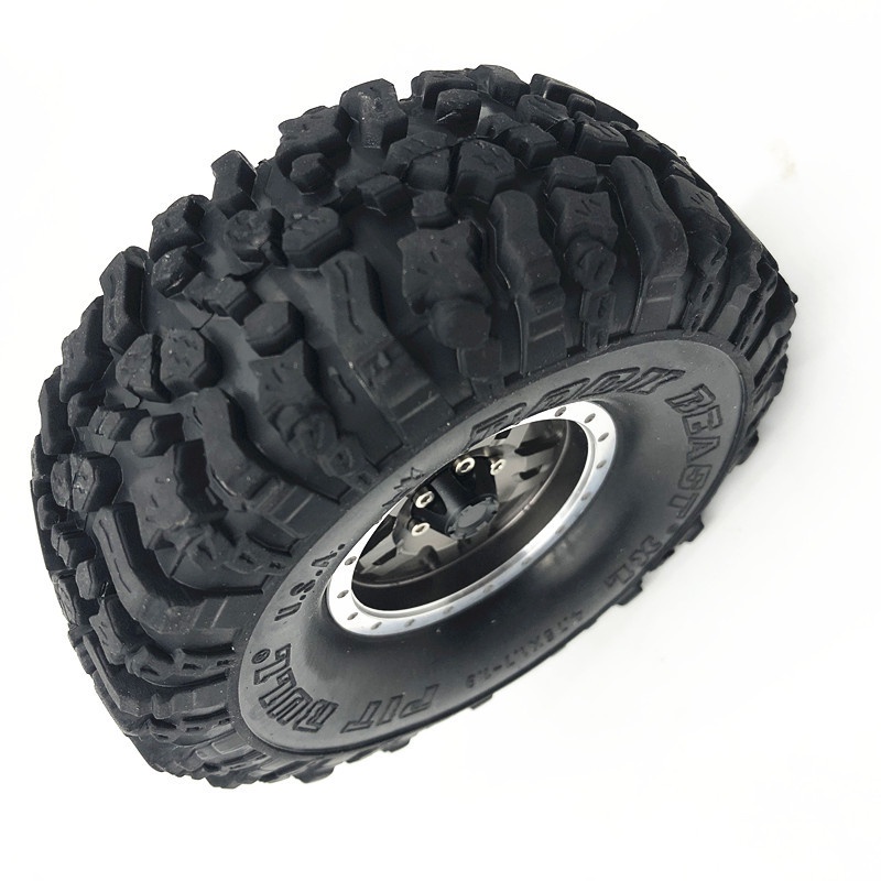Bộ 4 Bánh Xe Cao Su 120MM 1.9 Inch Cho Xe Điều Khiển Từ Xa Axial SCX10 90046 AXI03007 Traxxas TRX4 TF2 D90