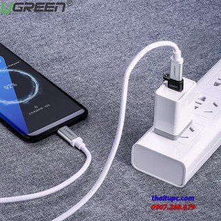 Đầu chuyển USB 2.0 sang USB type C Ugreen 50568