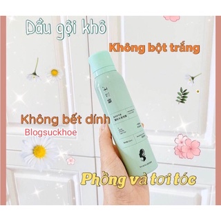 DẦU GỘI KHÔ THUẦN CHAY TẠO PHỒNG TÓC