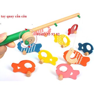 Bộ câu cá gỗ xuất Nhật