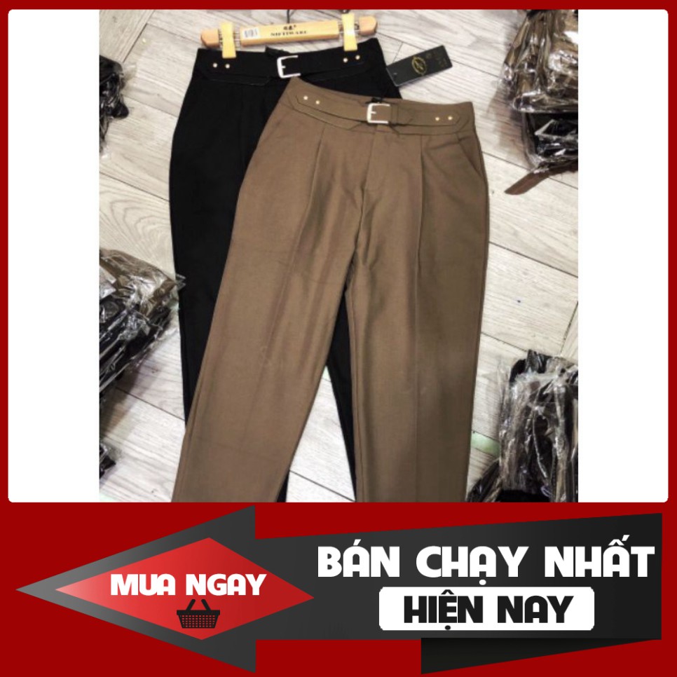 "Siêu Hot" QUẦN TÂY NỮ CÓ ĐAI HÀNG THIẾT KẾ - HANA SHOP SHOP