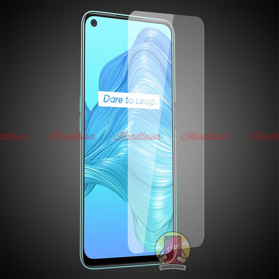 Kính Cường lực Không Full Màn 2.5D Realme V5 V5 5G RealmeV5 Trong Suốt Không Chấm Li Ti Chống Va Đập Trầy Xước Handtown