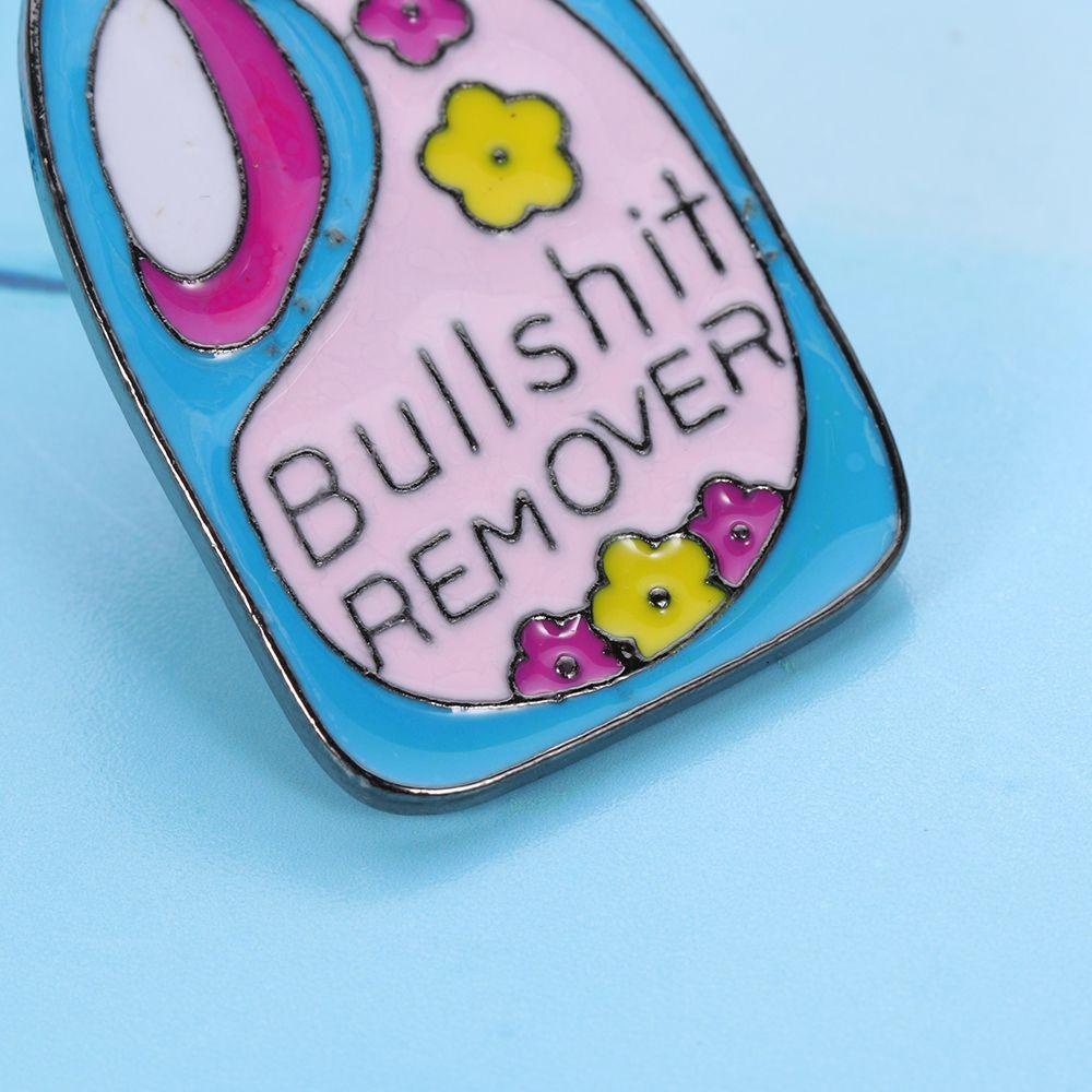 Ghim Cài Áo Hình Xịt Tẩy Vết Bẩn Trên Áo Khoác Cho Nam Và Nữ