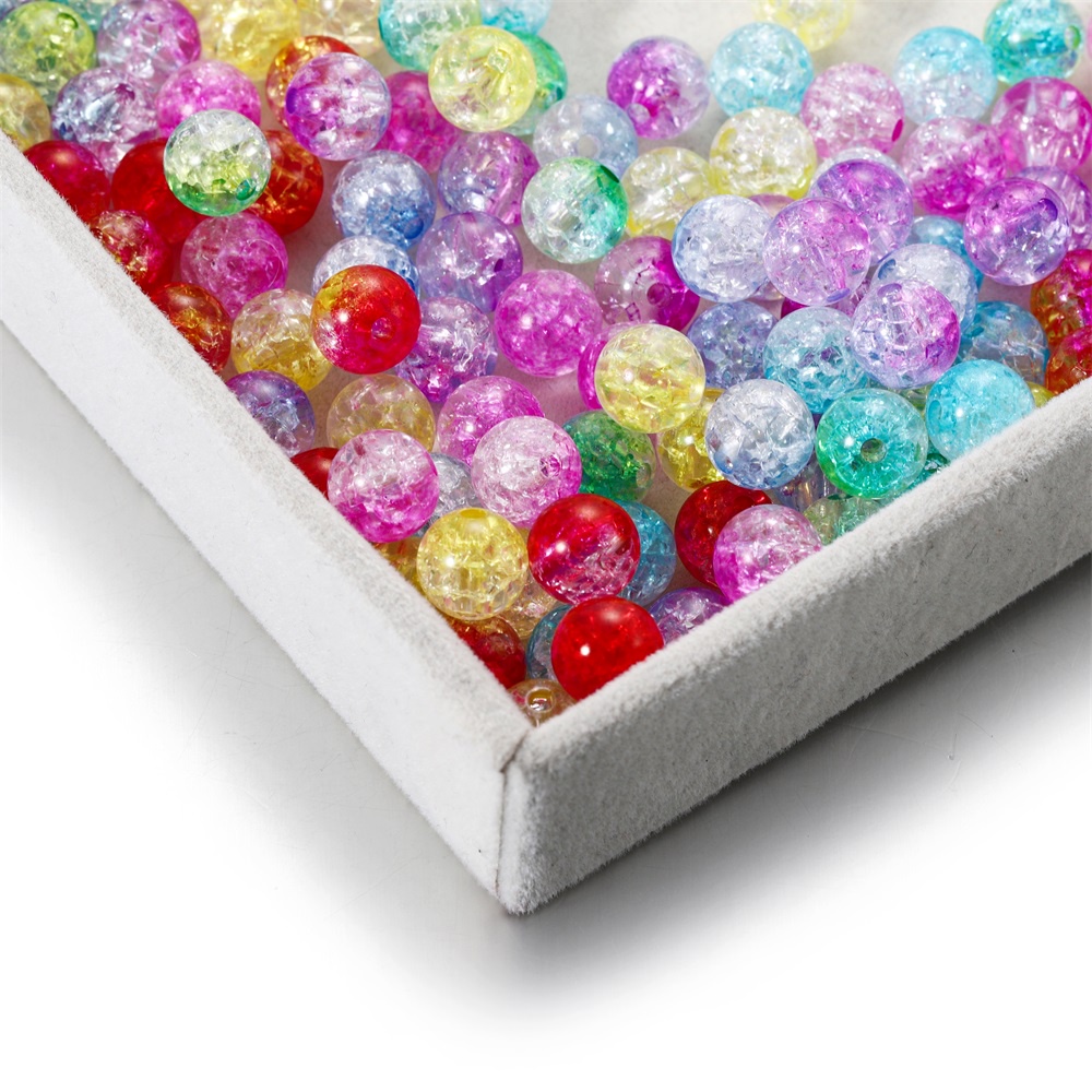 100 cái 8 10 12mm Gradient Hạt chuỗi hạt Làm vòng tay