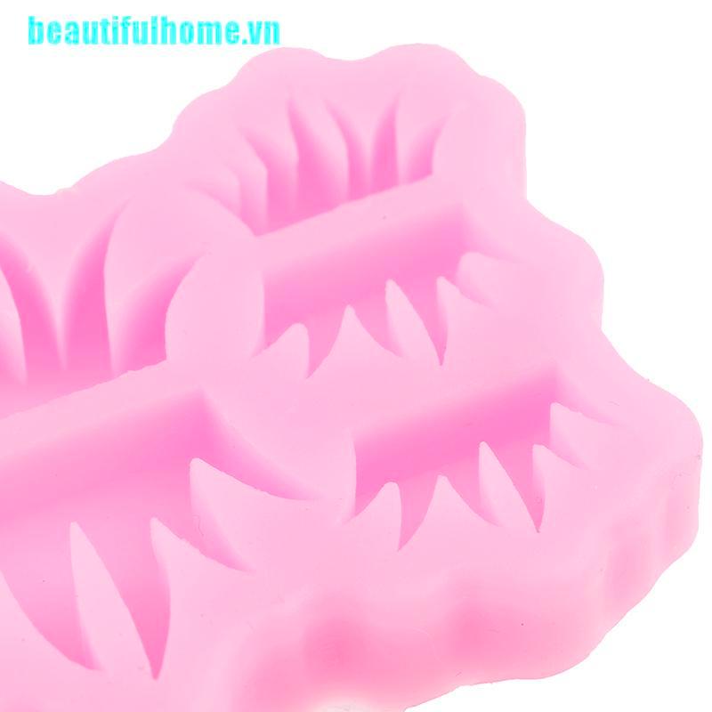 Khuôn Làm Bánh Chất Liệu Silicone Hình Cỏ Sáng Tạo