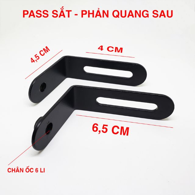 BỘ 2 MẮT MÈO PHẢN QUANG KÈM PAT SẮT SAU- K2