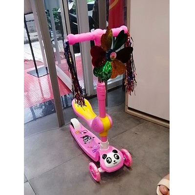 Scooter 3 bánh Cho Bé Có Đèn VÀ Nhạc 3 in 1 Chịu Lực 90KG - TỔNG KHO GIA DỤNG GIA ĐÌNH