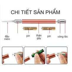 DỤNG CỤ LẤY RÁY TAI CÓ ĐÈN LED CHIẾU SÁNG Tiện Lợi