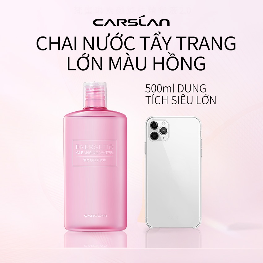 Nước Tẩy Trang Carslan Làm Sạch Sâu Hiệu Quả 500ml | BigBuy360 - bigbuy360.vn