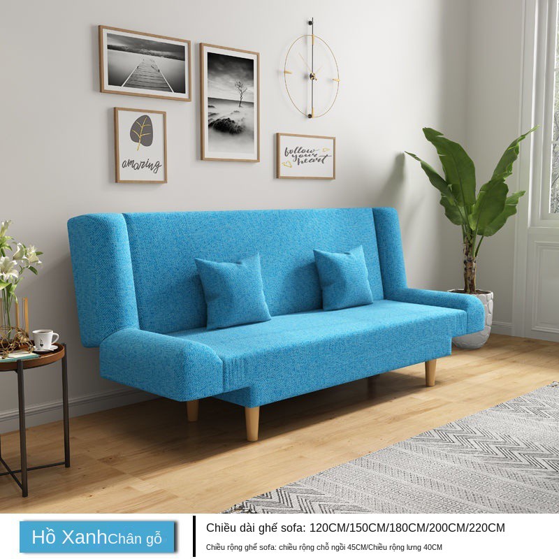 Ghế sofa lười căn hộ nhỏ có thể gấp lại phòng khách ban công ngủ giường đôi <