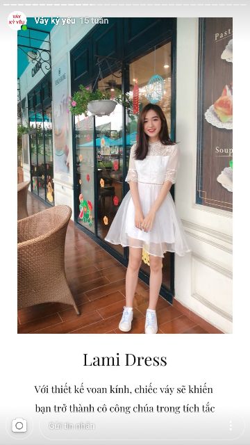 Đầm Lami Dress (pass 1 lần thử, new 99,99%)