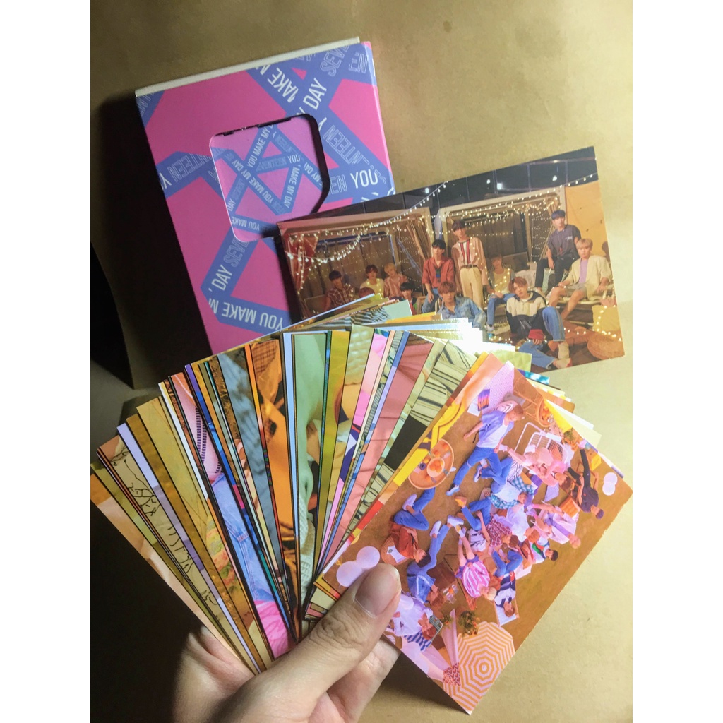 Poscard album You Made My Day SEVENTEEN