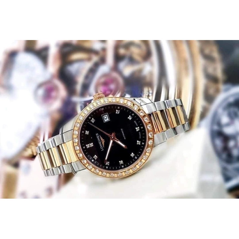 Đồng hồ nữ LONGINES Conquest Diamond Automatic