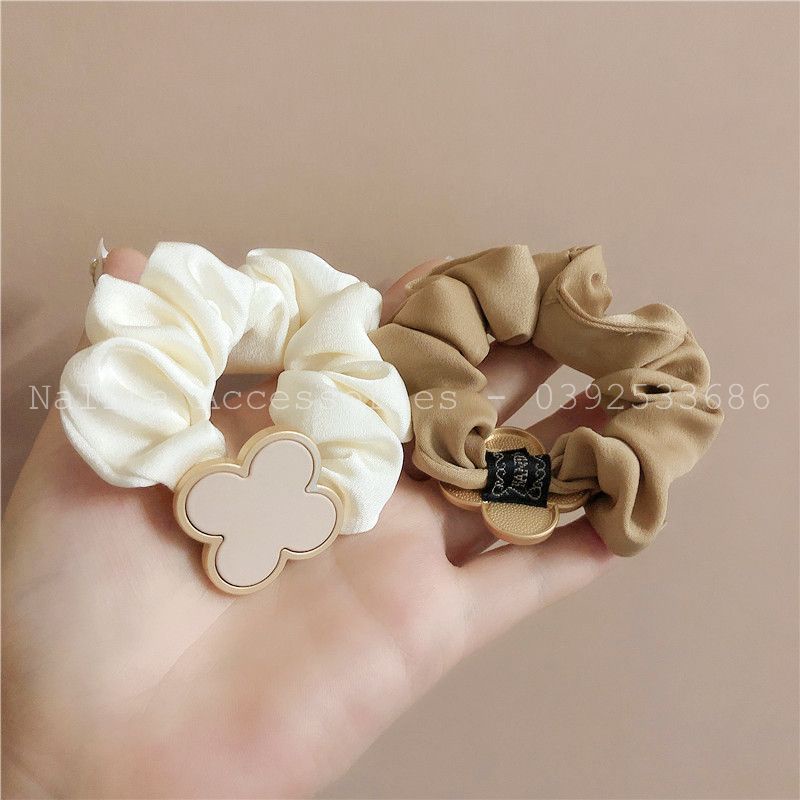 Dây buộc tóc cỏ bốn lá siêu xinh - Nalita shop