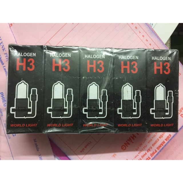 Bóng H3 ,H4Halogen 12V 55W
