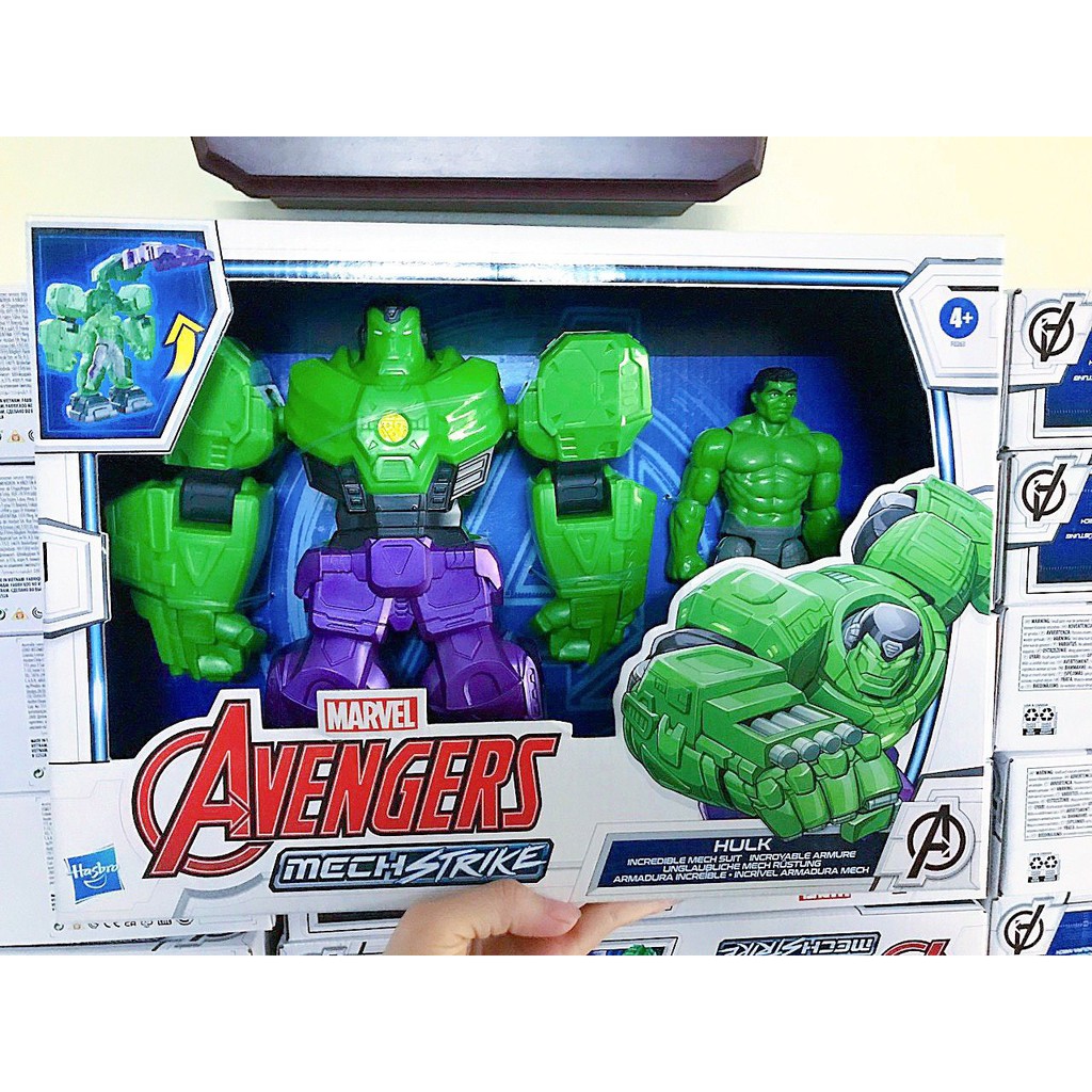 Siêu anh hùng Marvel Avenger Meckstrike Hulk - Hàng chính hãng