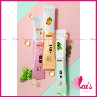 Nước Súc Miệng Venzen (1 Gói) 10ml Vị Đào, Cam, Bạc Hà Hơi Thở Thơm Mát Dài Lâu, Loại Bỏ Vết Ố Trên Răng, Hơi thở Có Mùi