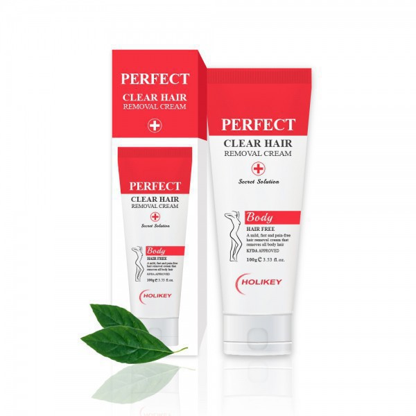 [Tẩy Sạch 100% - Hàng Nhập Khẩu] Kem tẩy lông - Tẩy lông Holikey Perfect Clear Hair Removal Cream Hàn Quốc 100ml