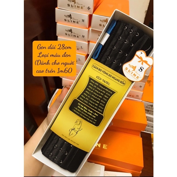 Gen nịt bụng Sline hộp cam