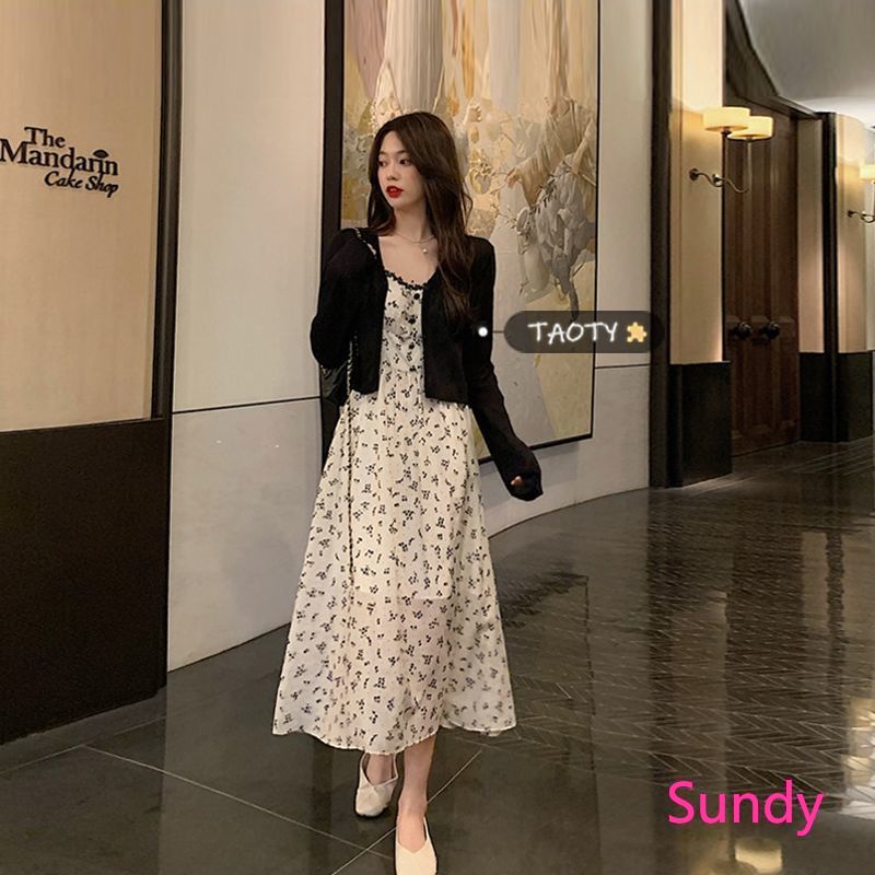 Đầm Chiffon Dáng Chữ A Hai Dây Kiểu Hàn Quốc Thời Trang Mùa Hè Cho Nữ | BigBuy360 - bigbuy360.vn