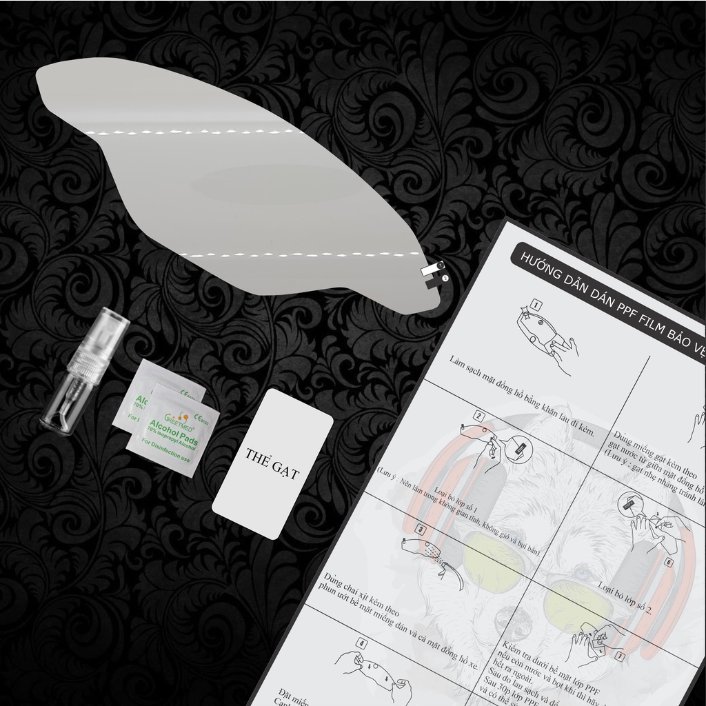 Miếng dán PPF bảo vệ mặt đồng hồ xe PCX 2018 đến 2021 - HONDA PCX