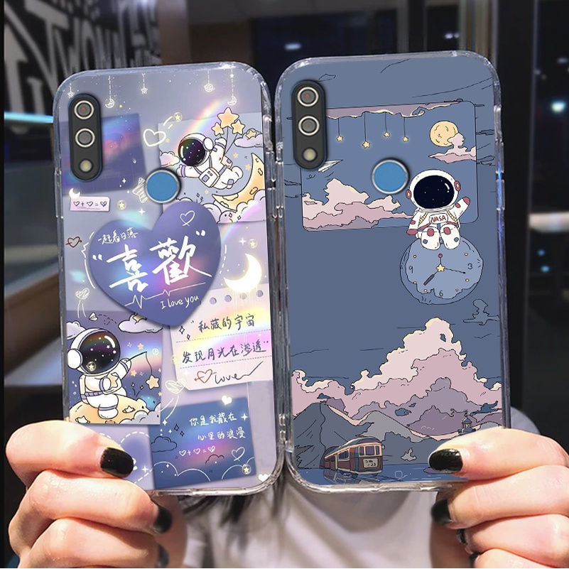 Ốp lưng Vsmart Star / Star 3 / Star 4 / Star3 / Star4 phi hành gia hoạt hình 3D cute giá rẻ