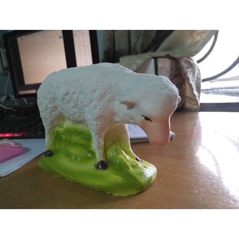 Tượng Cừu Lớn Thạch Cao