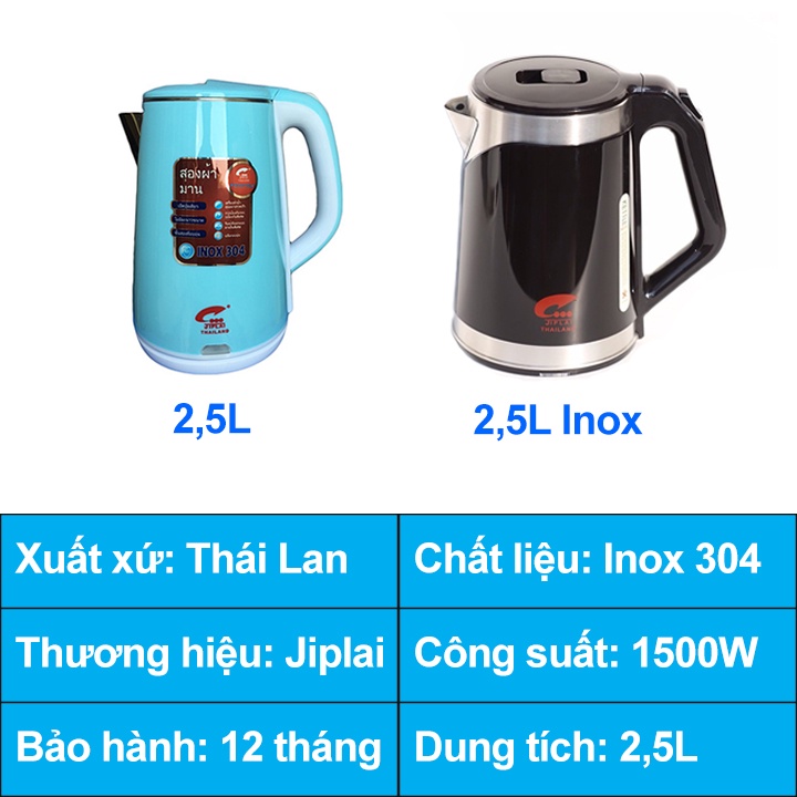 Ấm Đun Nước Siêu Tốc Công Nghệ Đức 1,8 - 2,5 L - Bình Đun Nước Siêu Tốc Thủy Tinh Chịu Nhiệt Siêu Bền