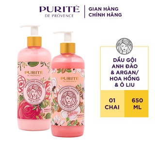 Dầu gội Mềm Mượt Purite 650ml