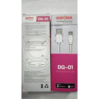 Dây cáp sạc micro usb- SOPOKA