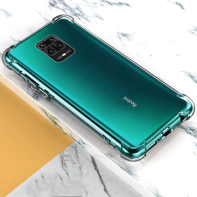 Ốp lưng mềm trong suốt chống sốc cho Xiaomi Mi 9T 10T 11T 12T 11 Lite Poco M3 M4 X3 X4 X5 F3 F2 Pro Redmi Note 7 8 9 9S 10 10S 11 11S 12 12S 9A 9C 10C