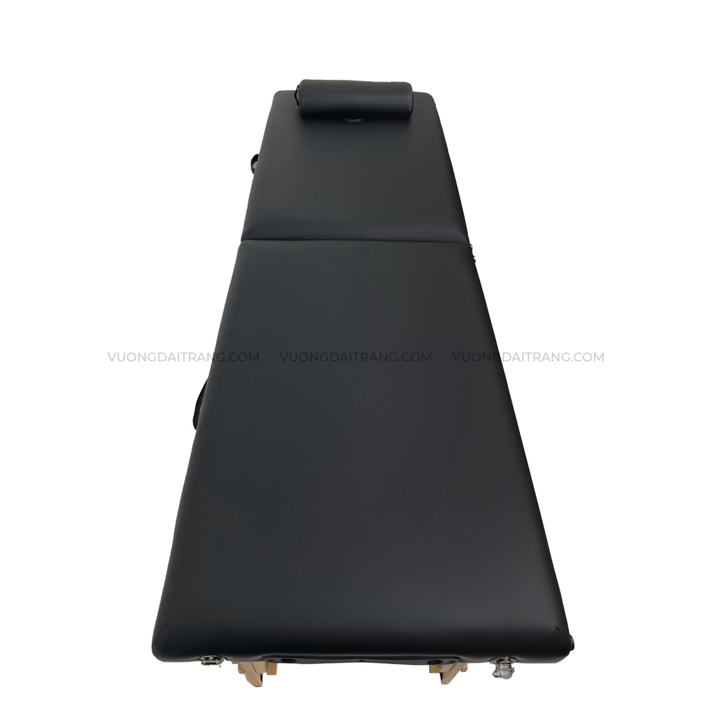 Giường Vali chân gỗ không phụ kiện, giường chuyên dụng cho spa, phun xăm thẩm mỹ ( 60x185 ).