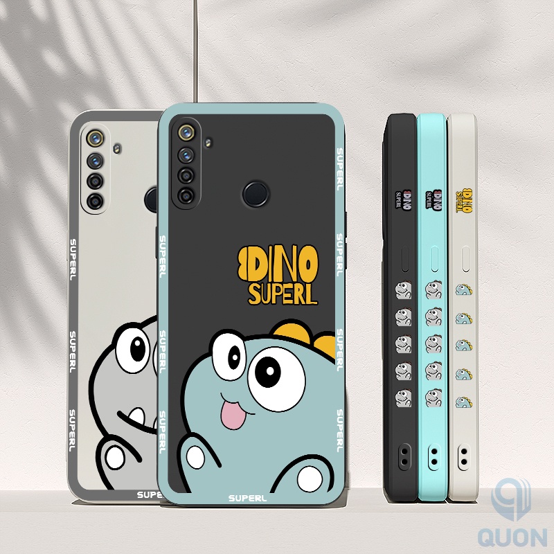 Ốp Điện Thoại TPU Mềm Hình Khủng Long Dễ Thương Cho Realme 5 6 7 pro 5i 6s 6i 7i C17