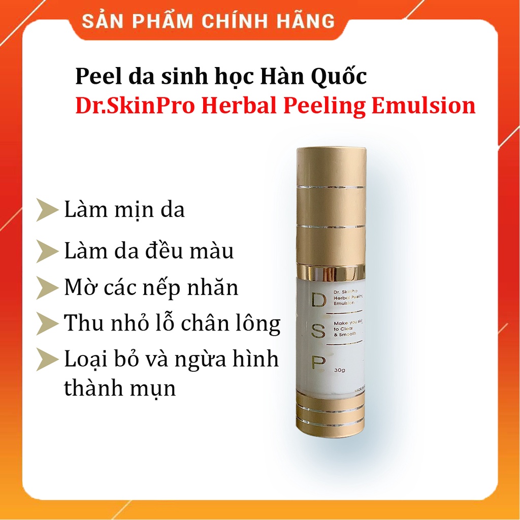 Peel da sinh học Dr.SkinPro