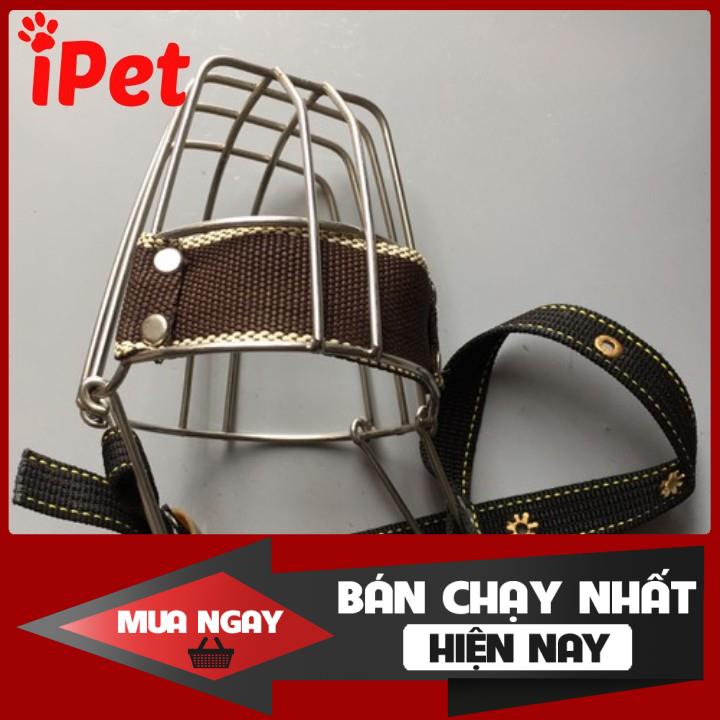 Rọ Mõm Inox Cho Thú Cưng - iPetshop 0