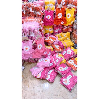 Bộ hoa cúc dây rút cho bé gái