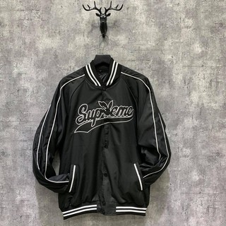 ÁO KHOÁC BOMBER SUP  TAI THỎ (ĐEN)