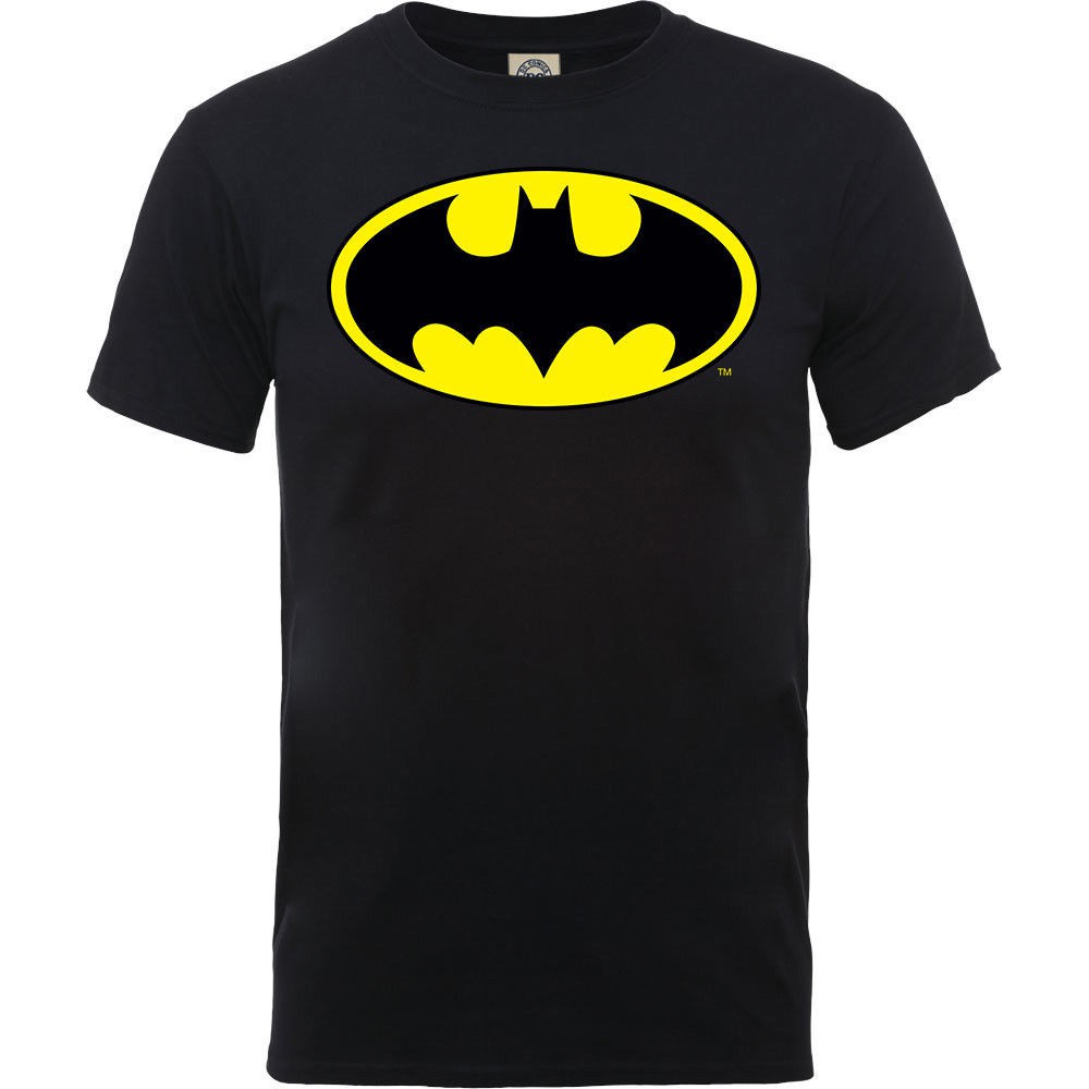 Áo thun 100% cotton in logo Batman cá tính dành cho nam