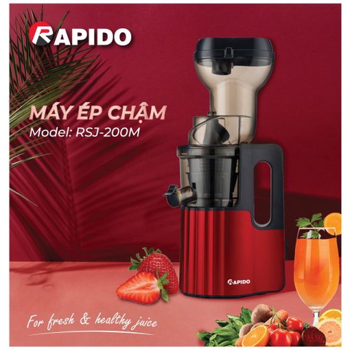 Máy ép chậm Rapido RSJ-200M – Chính hãng