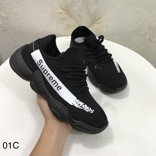 Giày Thể Thao Nữ Đế Mềm Supreme