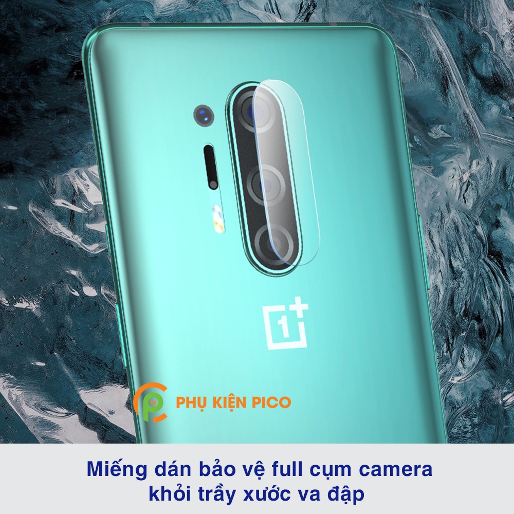 Cường lực camera Oneplus 8 Pro độ cứng 9H trong suốt - Dán camera Oneplus 8 Pro