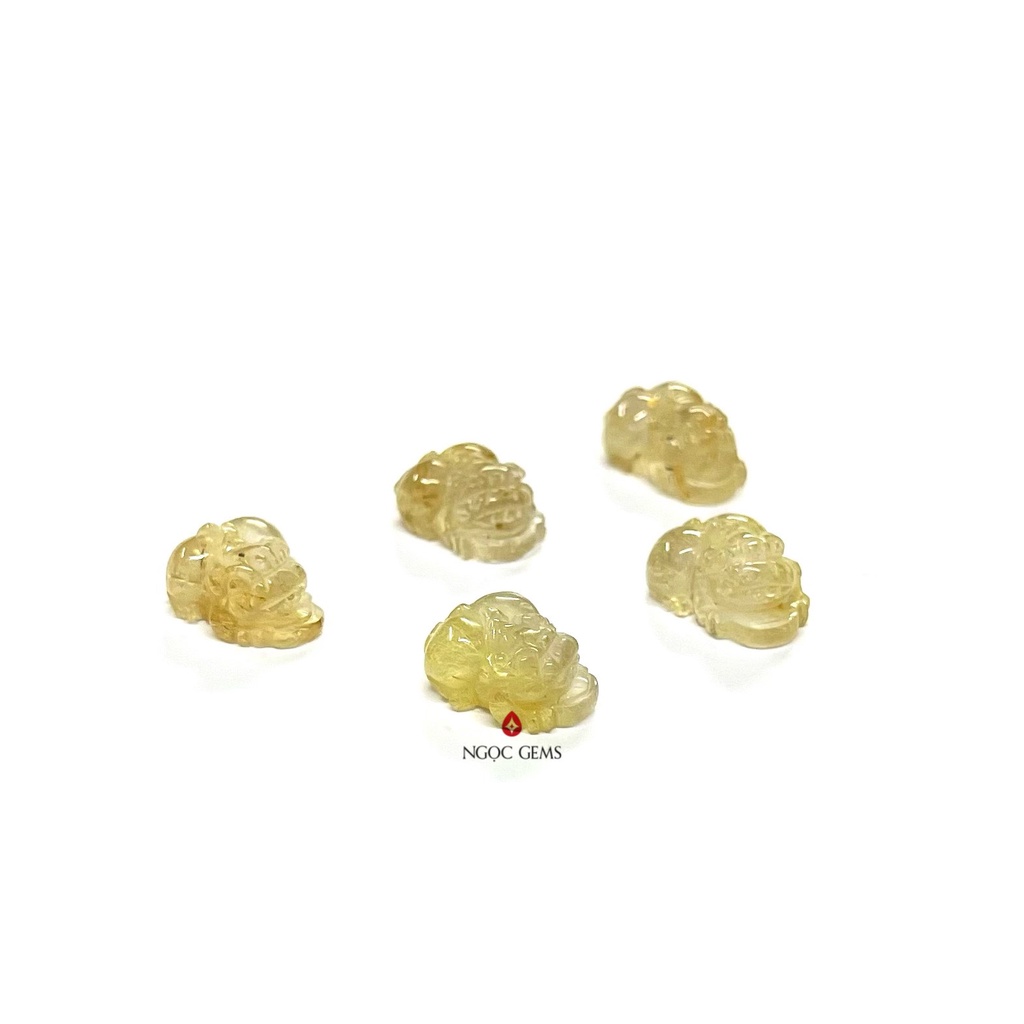Tỳ Hưu Thạch Anh Tóc Vàng - Ngọc Gems