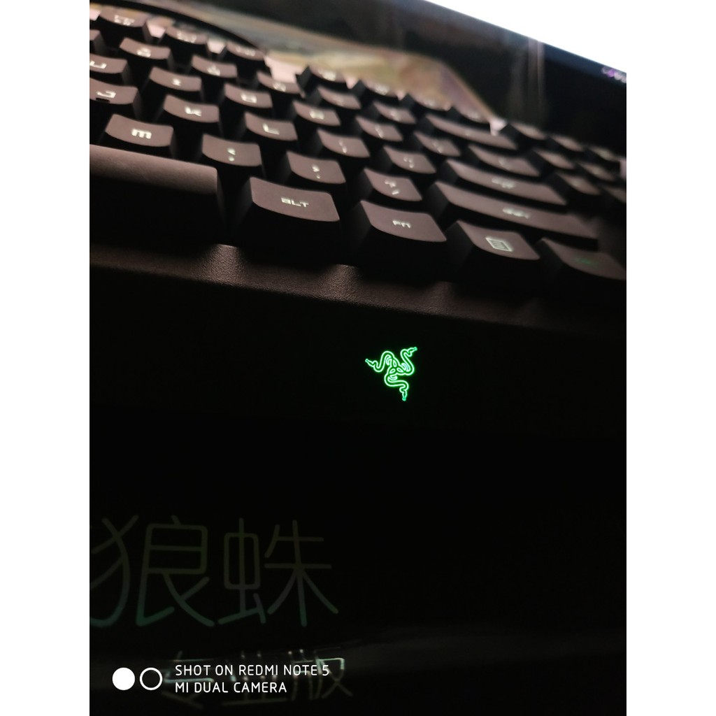 Razer Cynosa Chroma Pro keyboard specializes in pubg games with blue LEDs