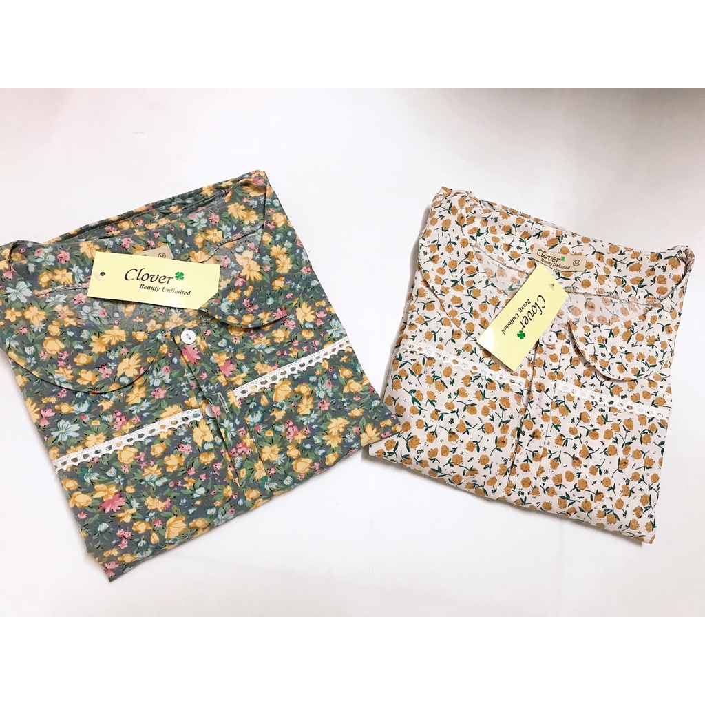 Bộ quần áo ngủ tay ngắn quần dài thiết kế trẻ trung,phong cách | BigBuy360 - bigbuy360.vn