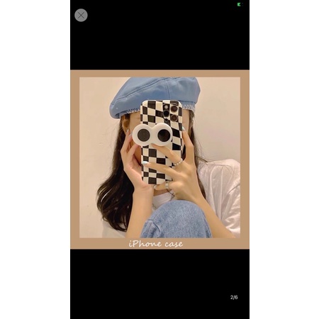 - ỐP LƯNG IPHONE CARO & EYES | STYLE | HÀNG ORDER