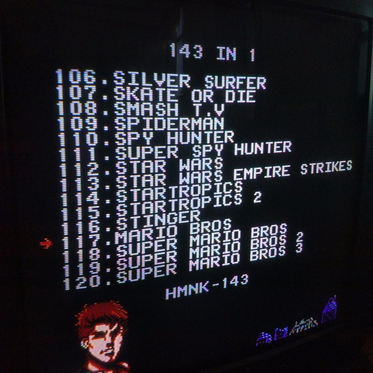 Thẻ Video Game Cz 143 Trong 1 8 Bits 72 Pin Cho Nes Console | BigBuy360 - bigbuy360.vn