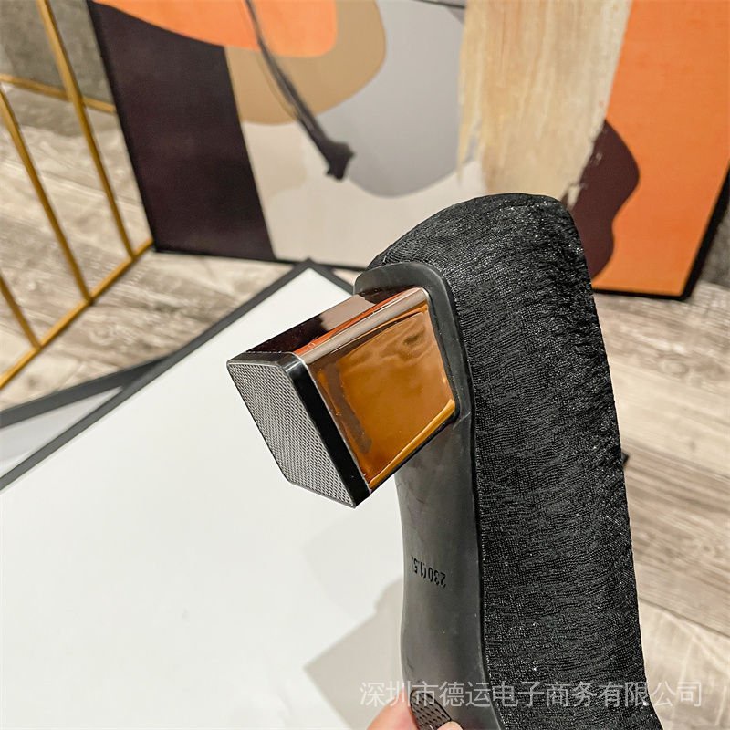 Giày Cao Gót Mũi Nhọn Đính Đá Thời Trang Mùa Thu 2021 Cho Nữ