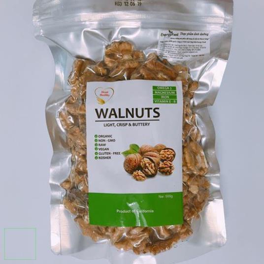 Túi 500g Nhân óc chó vàng Mỹ GT053